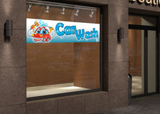 PVC-Banner oder Klebefolie CAR WASH-2