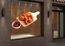 Klebefolie CHICKEN-WINGS Konturschnitt - 0