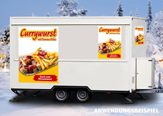 Klebefolie oder Fotokarton CURRYWURST MIT POMMES FRITES-3