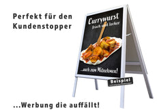 Klebefolie oder Fotokarton CURRYWURST frisch und lecker-4