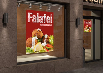 Klebefolie oder Fotokarton FALAFEL einfach köstlich - 0