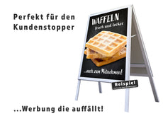 Klebefolie oder Fotokarton WAFFELN - FRISCH UND LECKER-3