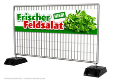 PVC-Banner oder Klebefolie FRISCHER FELDSALAT-4