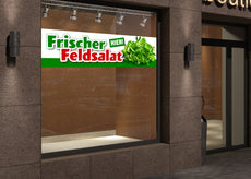 PVC-Banner oder Klebefolie FRISCHER FELDSALAT-2