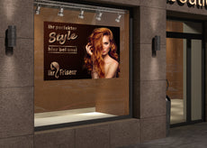 Klebefolie oder Fotokarton FRISEUR - IHR PERFEKTER STYLE-2