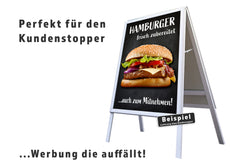 Klebefolie oder Fotokarton HAMBURGER frisch zubereitet-4