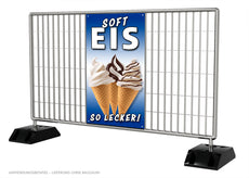 PVC-Banner oder Klebefolie SOFTEIS SO LECKER BB3-4