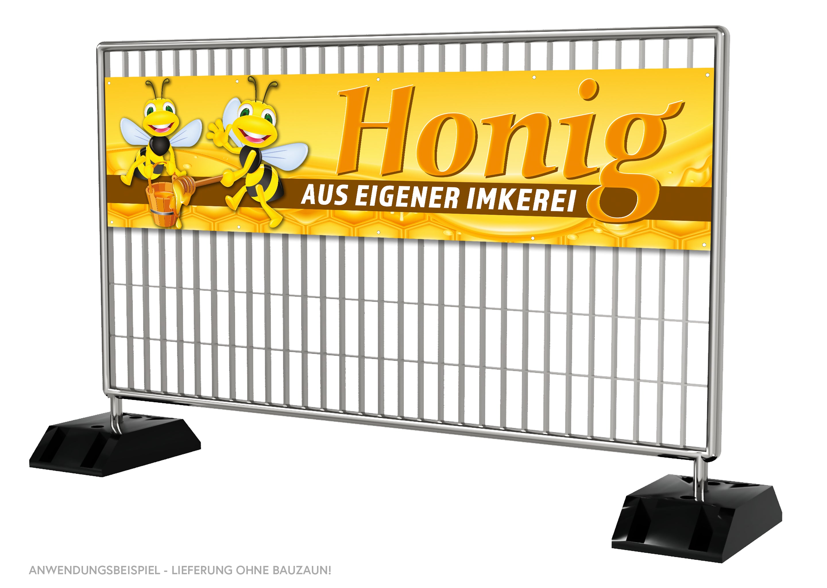 PVC-Banner oder Klebefolie HONIG AUS EIGENER IMKEREI