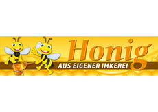 PVC-Banner oder Klebefolie HONIG AUS EIGENER IMKEREI-1