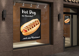 Klebefolie oder Fotokarton HOT DOG der Klassiker - 0