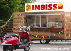 PVC-Banner oder Klebefolie IMBISS-3
