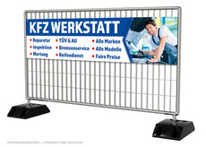 PVC-Banner oder Klebefolie KFZ-WERKSTATT-4