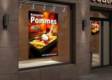 Klebefolie oder Fotokarton KNUSPRIGE POMMES - 0