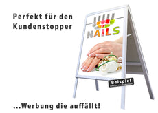 Klebefolie oder Fotokarton NAILS Nageldesign bunt-3