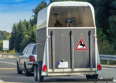 Klebefolie BITTE ABSTAND HALTEN Konturschnitt-2