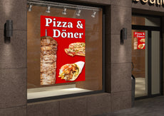 Klebefolie oder Fotokarton PIZZA & DÖNER-2