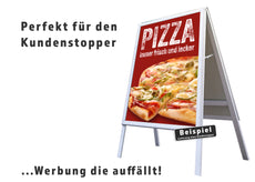 Klebefolie oder Fotokarton PIZZA immer frisch und lecker-4