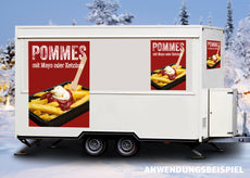 Klebefolie oder Fotokarton POMMES MIT MAYO ODER KETCHUP-3