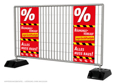 PVC-Banner oder Klebefolie RÄUMUNGSVERKAUF GESCHÄFTSAUFGABE-4