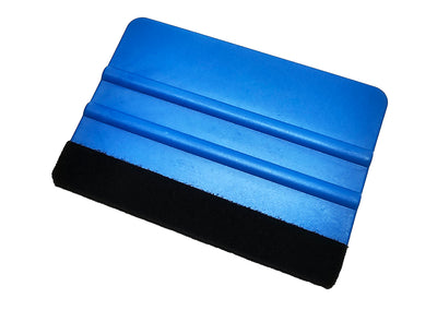 Filzrakel Folienrakel für Wandtattoos und Klebefolien allgemein in blau