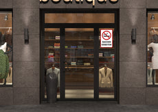 Klebefolie RAUCHEN VERBOTEN - Konturschnitt-2