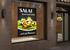 Klebefolie oder Fotokarton SALAT frisch und lecker-2