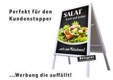Klebefolie oder Fotokarton SALAT frisch und lecker-4