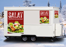 Klebefolie oder Fotokarton SALAT - KNACKIG FRISCH UND SOOOOO LECKER-3