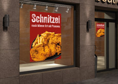 Klebefolie oder Fotokarton SCHNITZEL NACH WIENER ART MIT POMMES-2