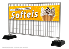 PVC-Banner oder Klebefolie LECKERES SOFTEIS YS3-4