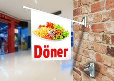 Fahne DÖNER inkl. Halterung-2