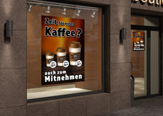Klebefolie oder Fotokarton LUST AUF EINEN KAFFEE? to Go!-2